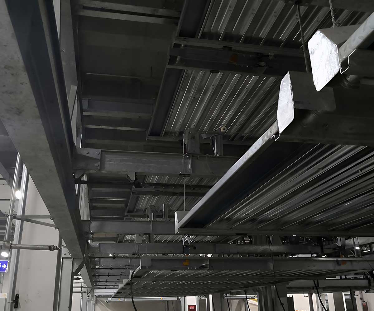 2层机械式立体停车设备在医院建筑设计中的应用