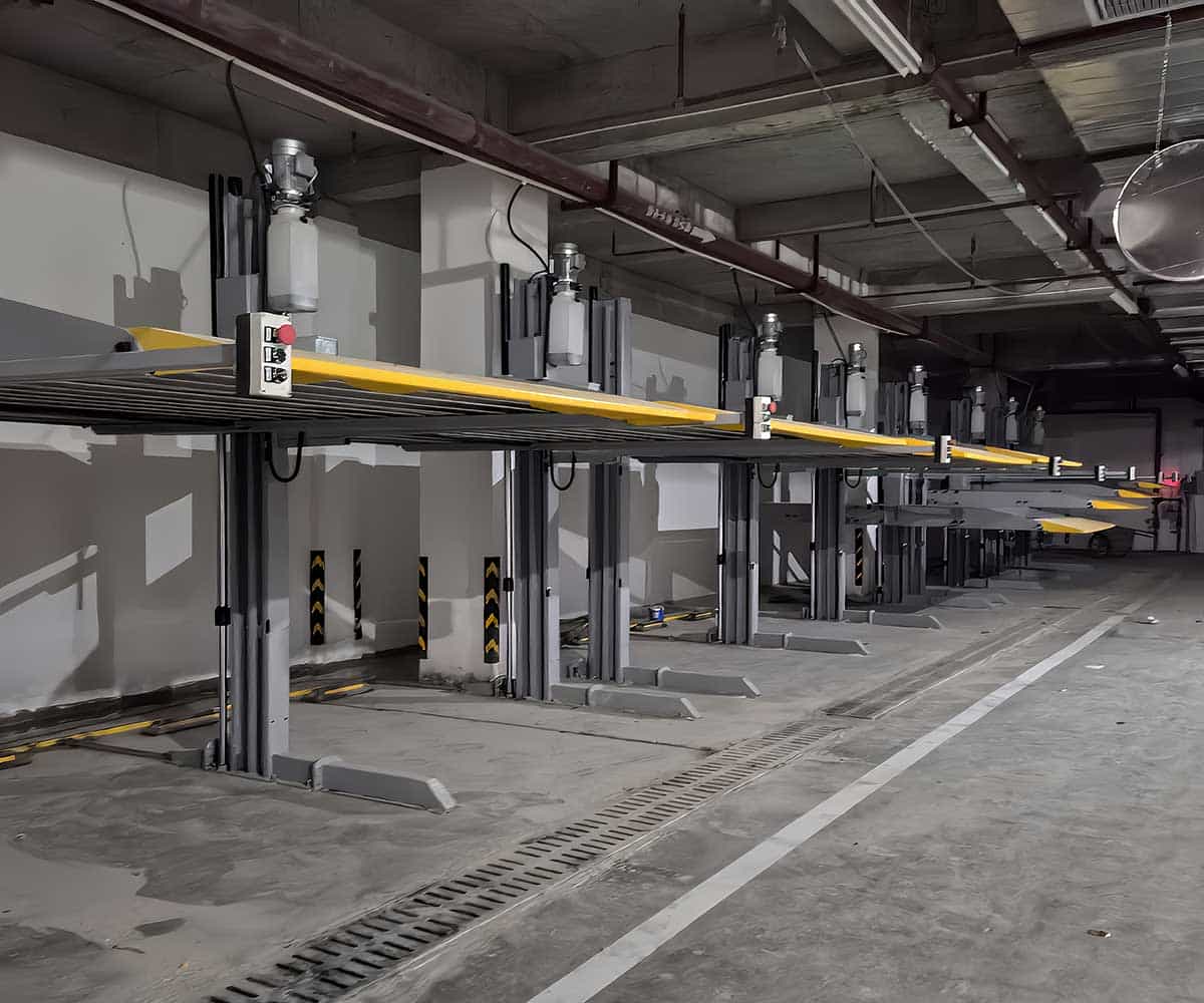 升降式机械式立体车库构造与工作原理解析